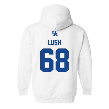 Kentucky - NCAA Football : Charlie Lush - Classic Fashion Shersey Hooded Sweatshirt