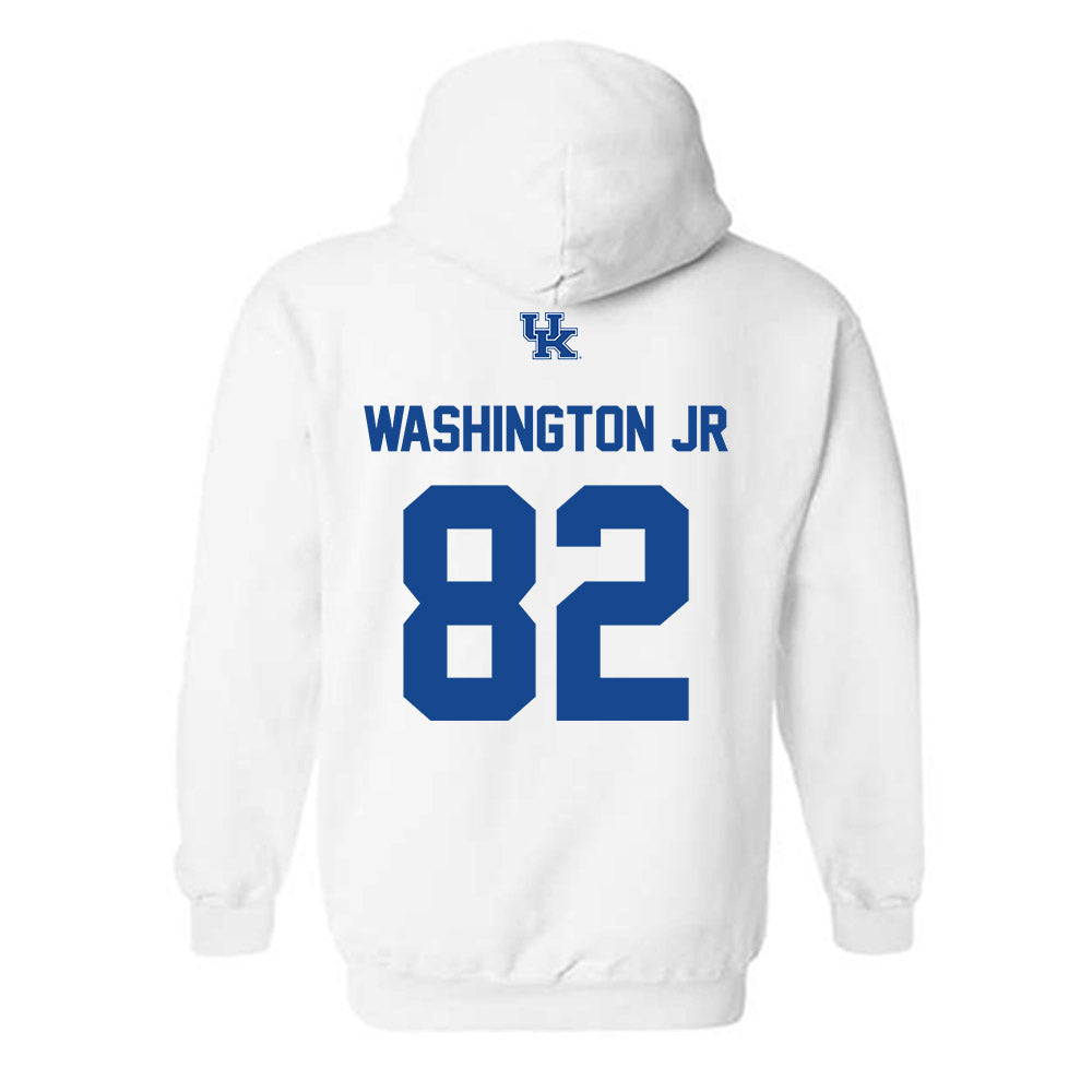 Kentucky - NCAA Football : David Washington Jr - Classic Shersey Hooded Sweatshirt-1