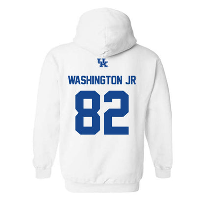 Kentucky - NCAA Football : David Washington Jr - Classic Shersey Hooded Sweatshirt-1