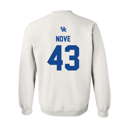 Kentucky - NCAA Baseball : Jackson Nove - Classic Fashion Shersey Crewneck Sweatshirt-1