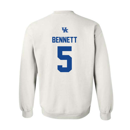 Kentucky - NCAA Baseball : Jack Bennett - Classic Shersey Crewneck Sweatshirt-1