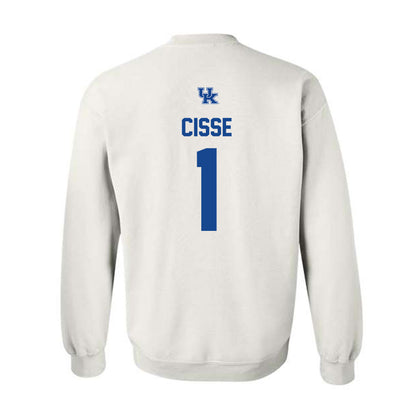 Kentucky - NCAA Women's Soccer : Khadijah Cisse - Classic Shersey Crewneck Sweatshirt-1