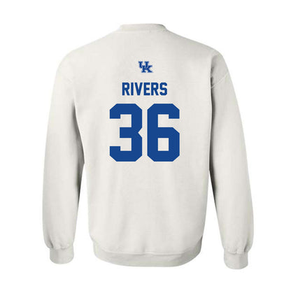 Kentucky - NCAA Football : Chylon Rivers - Classic Shersey Crewneck Sweatshirt-1