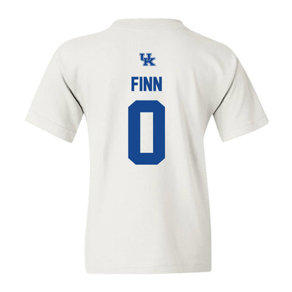 Kentucky - NCAA Baseball : Sam Finn - Classic Shersey Youth T-Shirt-1