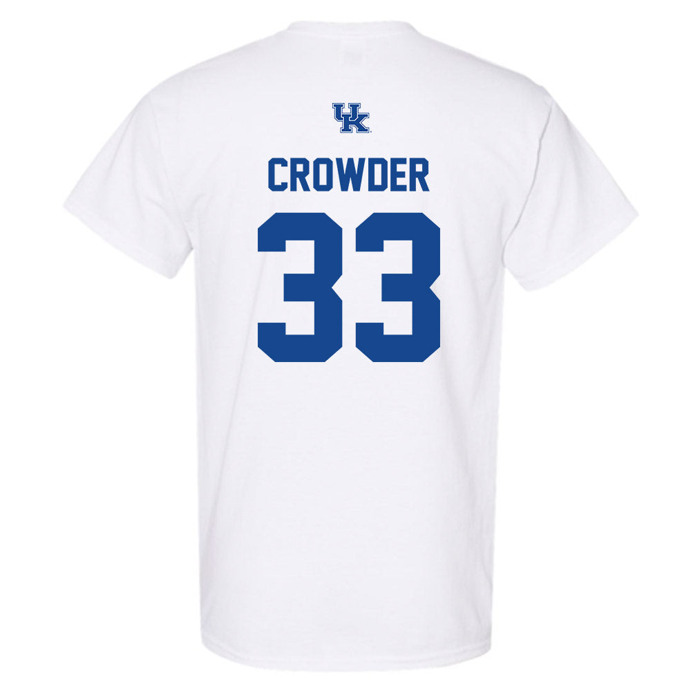 Kentucky - NCAA Football : Rico Crowder - Classic Fashion Shersey T-Shirt-1