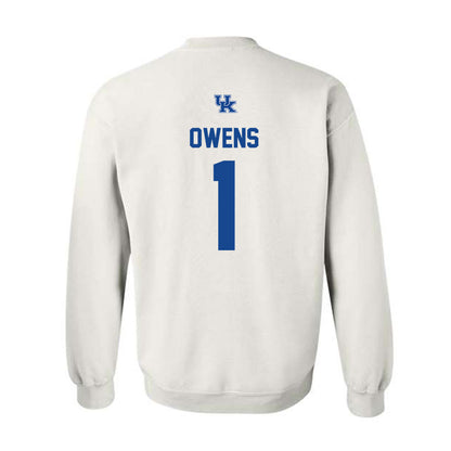 Kentucky - NCAA Men's Soccer : Hayden Owens - Classic Shersey Crewneck Sweatshirt-1