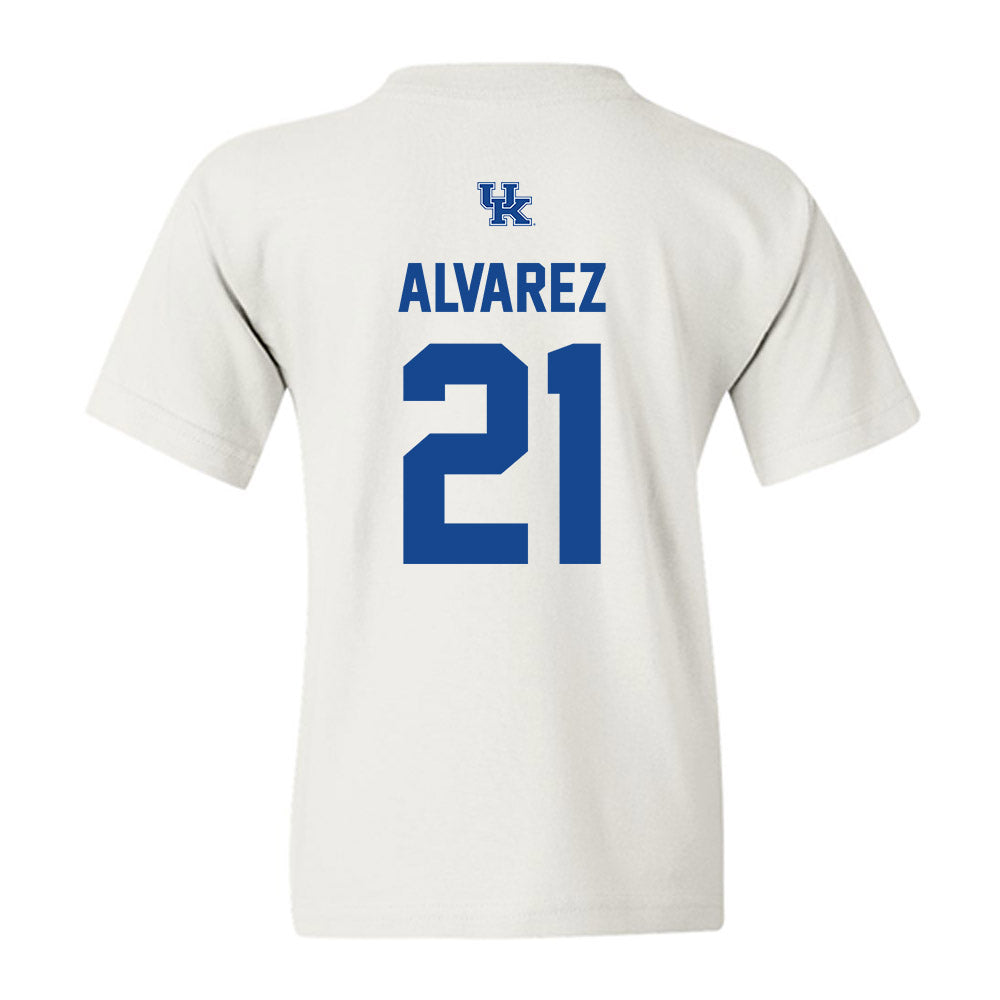  - NCAA Football : Santos Alvarez - Classic Fashion Shersey Youth T-Shirt-1