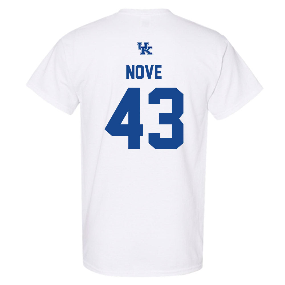 Kentucky - NCAA Baseball : Jackson Nove - Classic Fashion Shersey T-Shirt-1