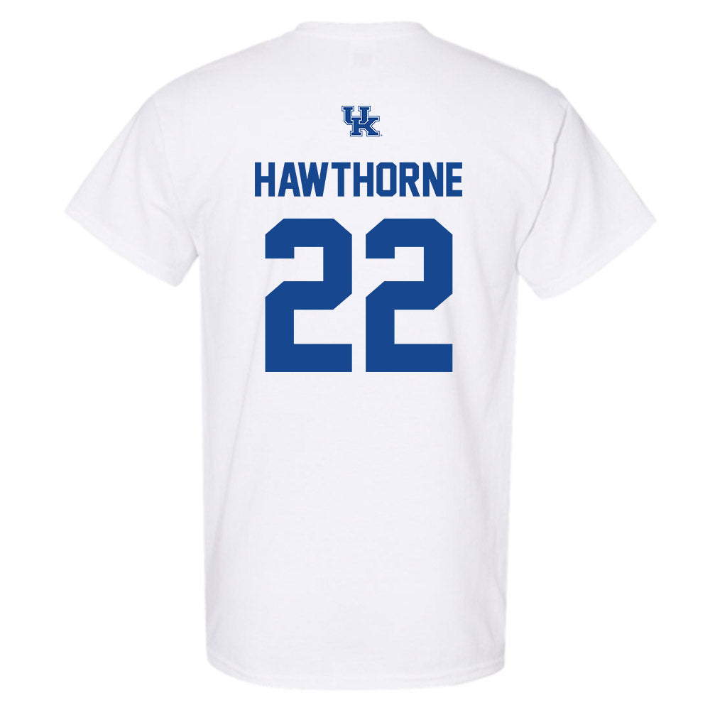 Kentucky - NCAA Men's Basketball : Braydon Hawthorne - Classic Shersey T-Shirt-1