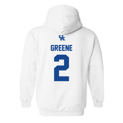 Kentucky - NCAA Football : Sam Greene - Classic Shersey Hooded Sweatshirt-1
