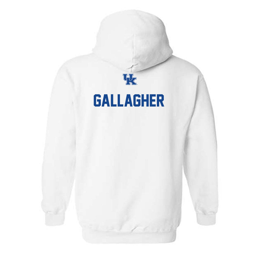 Kentucky - NCAA Men's Swimming & Diving : Alex Gallagher - Classic Fashion Shersey Hooded Sweatshirt