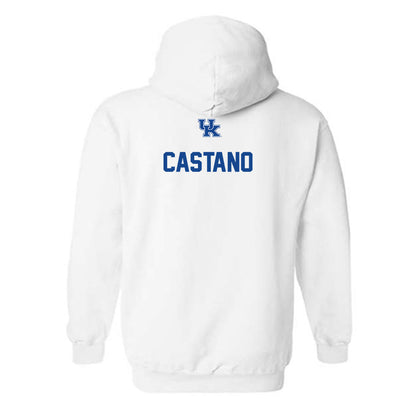 Kentucky - NCAA Men's Swimming & Diving : Nathan Castano - Classic Fashion Shersey Hooded Sweatshirt