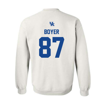Kentucky - NCAA Football : Henry Boyer - Classic Shersey Crewneck Sweatshirt-1