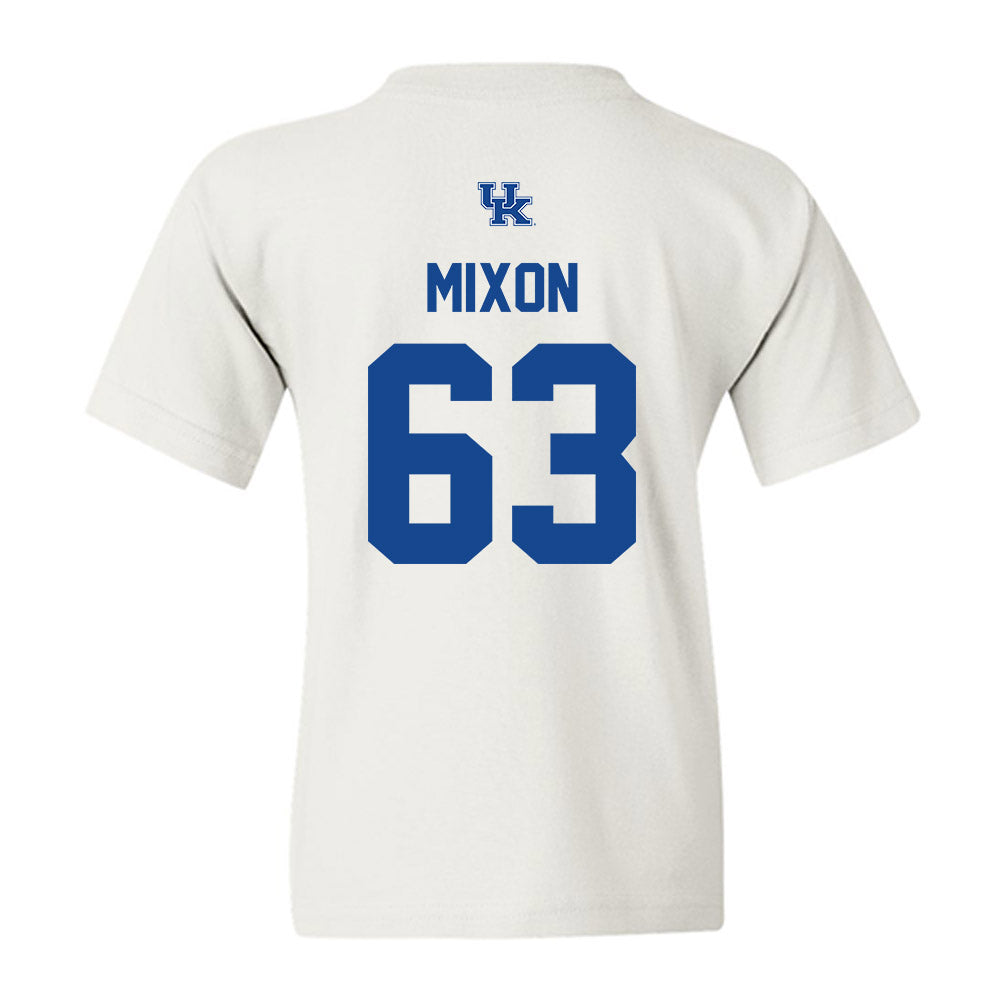 Kentucky - NCAA Football : Kyle Mixon - Classic Shersey Youth T-Shirt-1