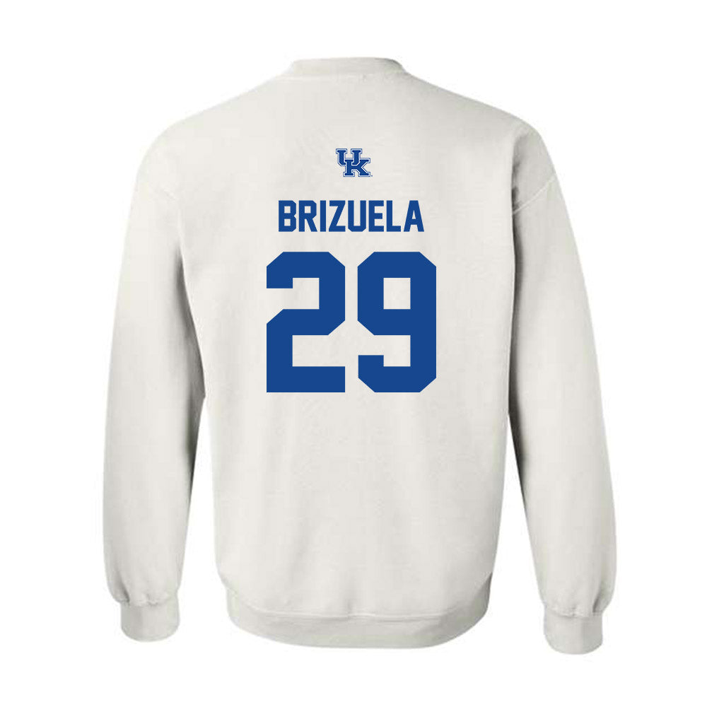 Kentucky - NCAA Men's Soccer : Joaquin Brizuela - Classic Shersey Crewneck Sweatshirt-1