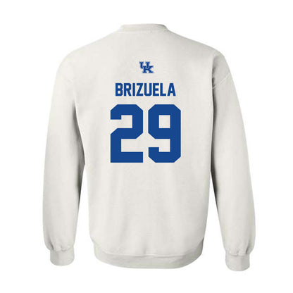 Kentucky - NCAA Men's Soccer : Joaquin Brizuela - Classic Shersey Crewneck Sweatshirt-1