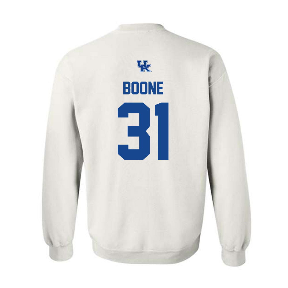 Kentucky - NCAA Baseball : Oliver Boone - Classic Shersey Crewneck Sweatshirt-1