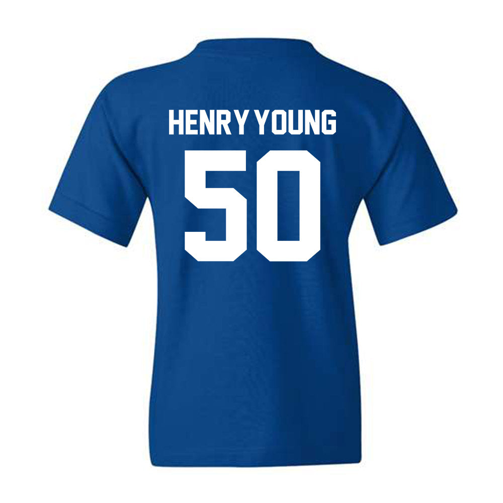 Kentucky - NCAA Football : Darrion Henry-Young - Classic Fashion Shersey Youth T-Shirt