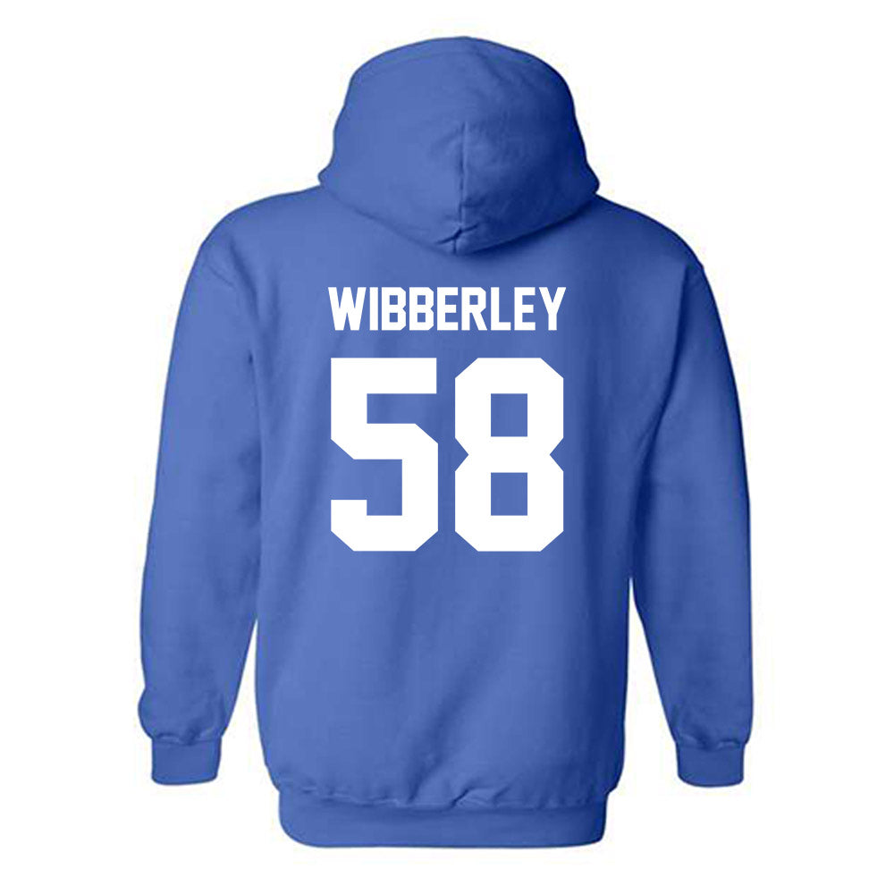 Kentucky - NCAA Football : Evan Wibberley - Classic Shersey Hooded Sweatshirt-1
