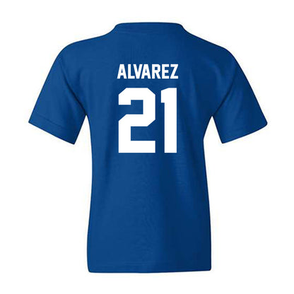  - NCAA Football : Santos Alvarez - Classic Fashion Shersey Youth T-Shirt-1