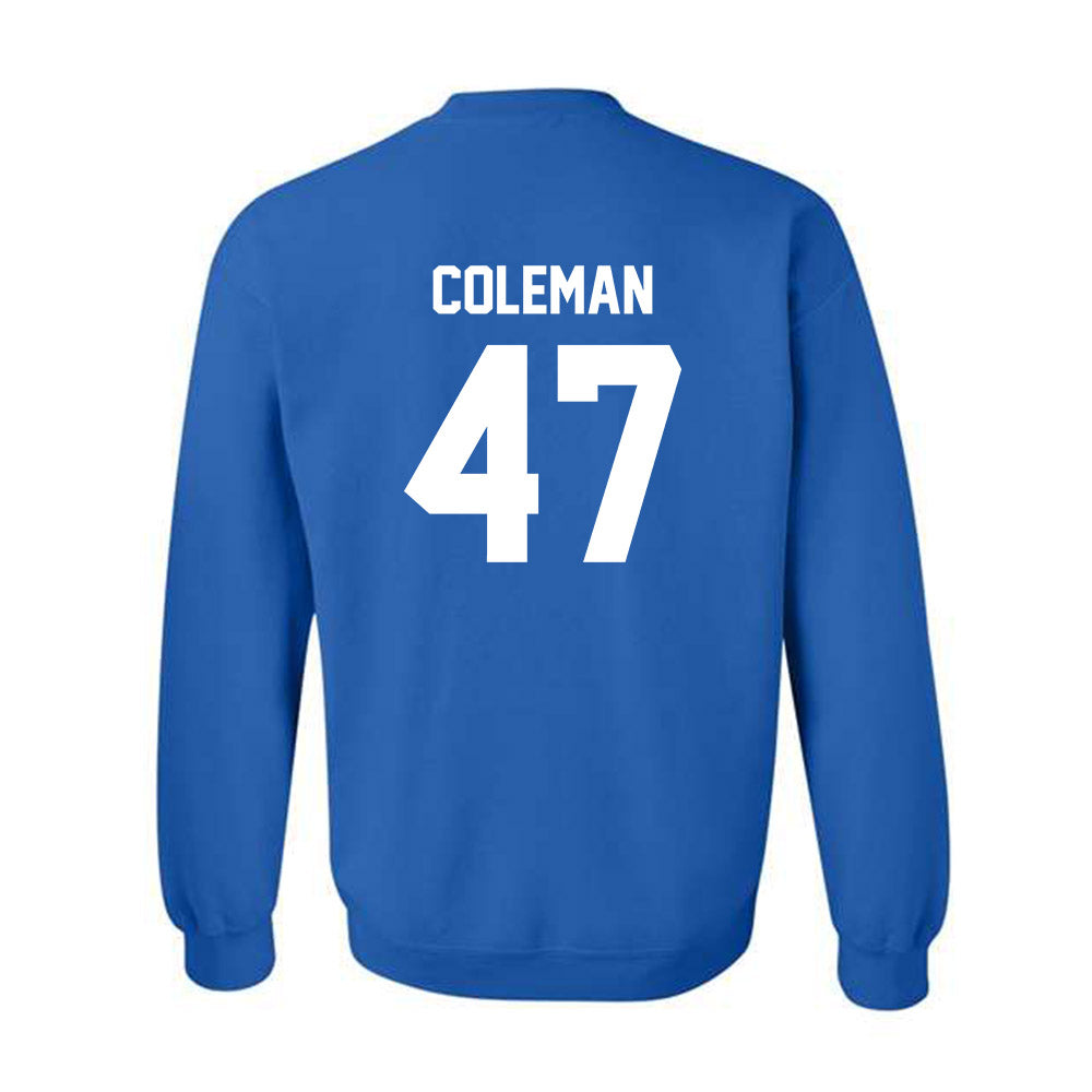Kentucky - NCAA Baseball : William Coleman - Classic Shersey Crewneck Sweatshirt-1