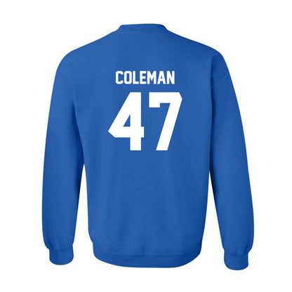 Kentucky - NCAA Baseball : William Coleman - Classic Shersey Crewneck Sweatshirt-1