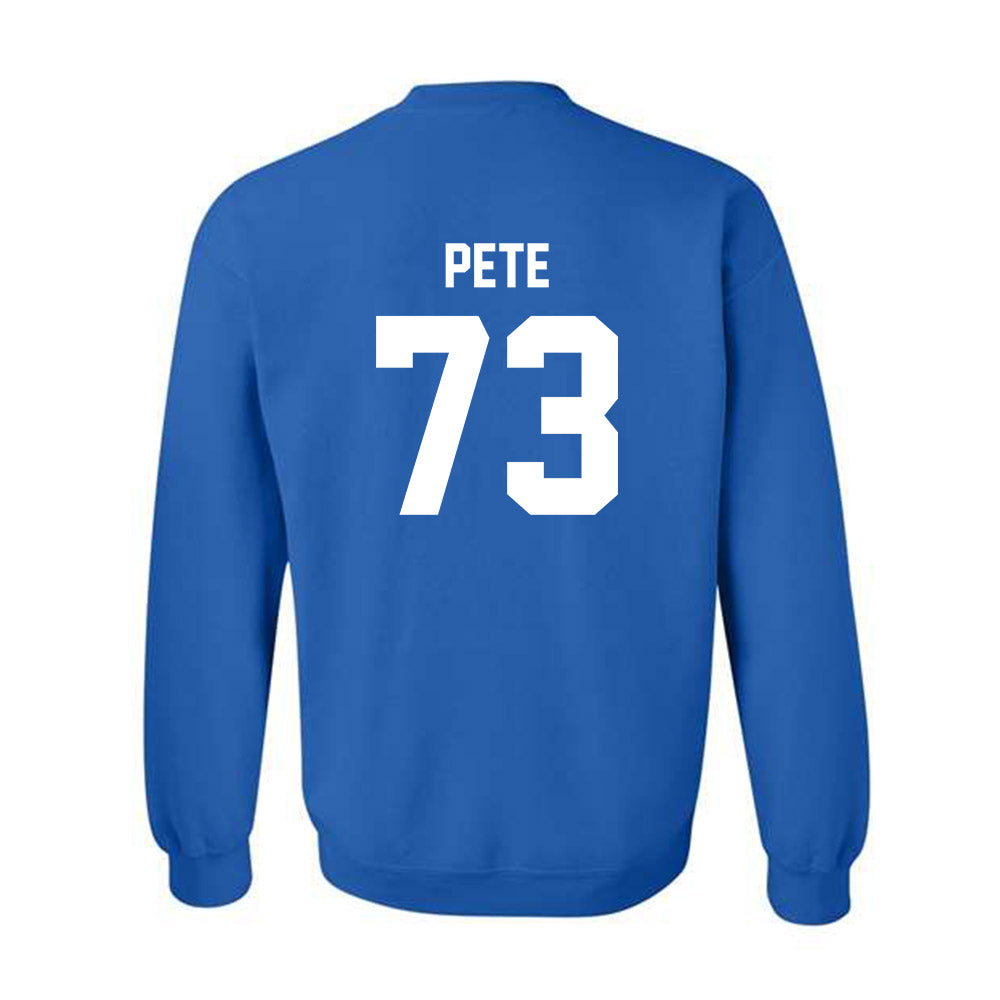 Kentucky - NCAA Football : Shiyazh Pete - Classic Shersey Crewneck Sweatshirt-1