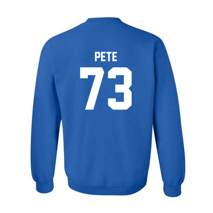 Kentucky - NCAA Football : Shiyazh Pete - Classic Shersey Crewneck Sweatshirt-1