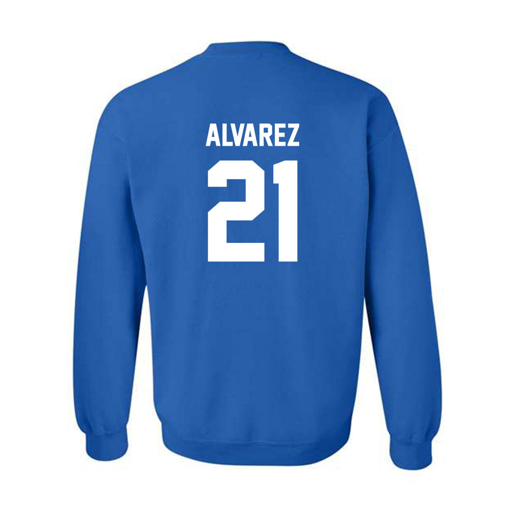  - NCAA Football : Santos Alvarez - Classic Fashion Shersey Crewneck Sweatshirt-1