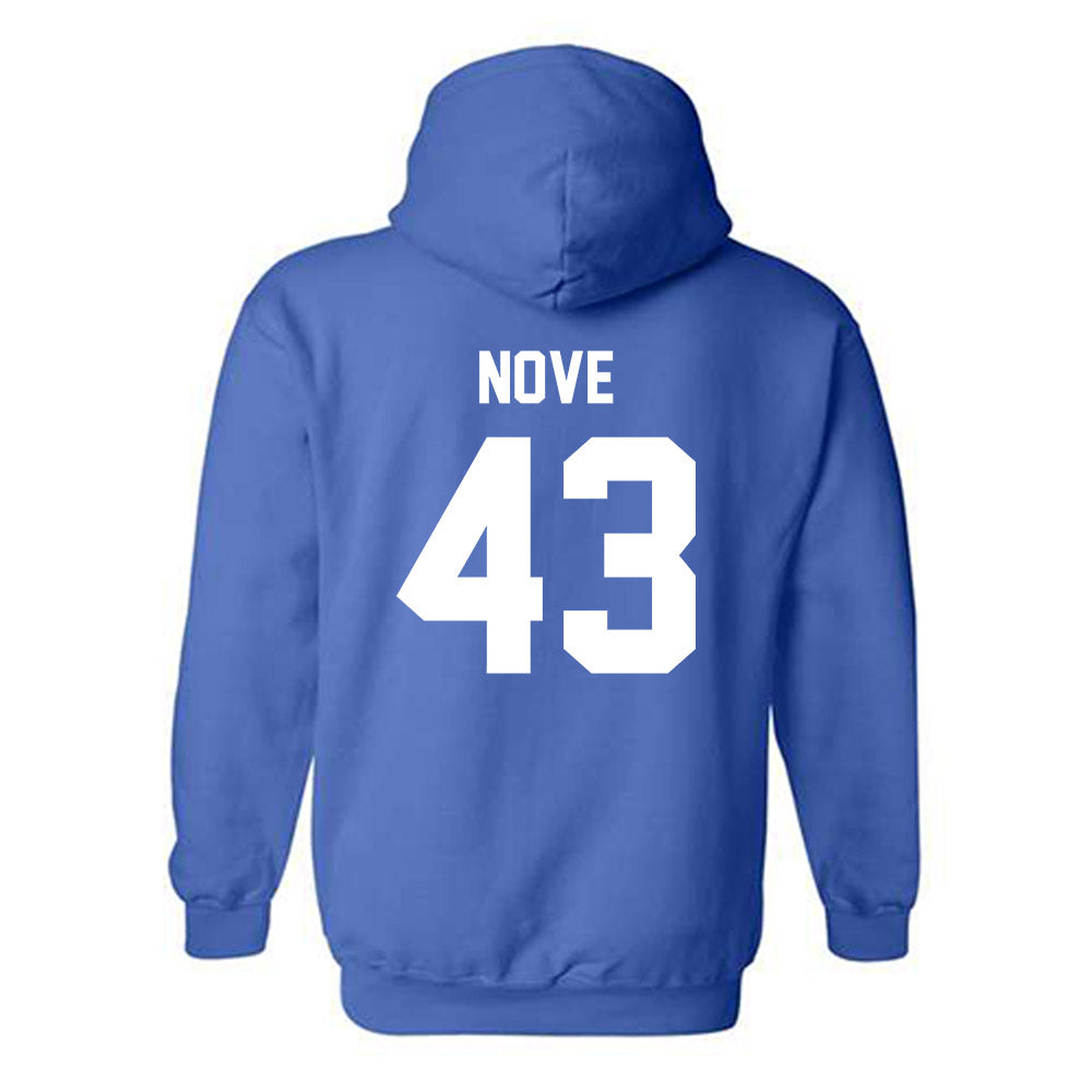 Kentucky - NCAA Baseball : Jackson Nove - Classic Fashion Shersey Hooded Sweatshirt-1