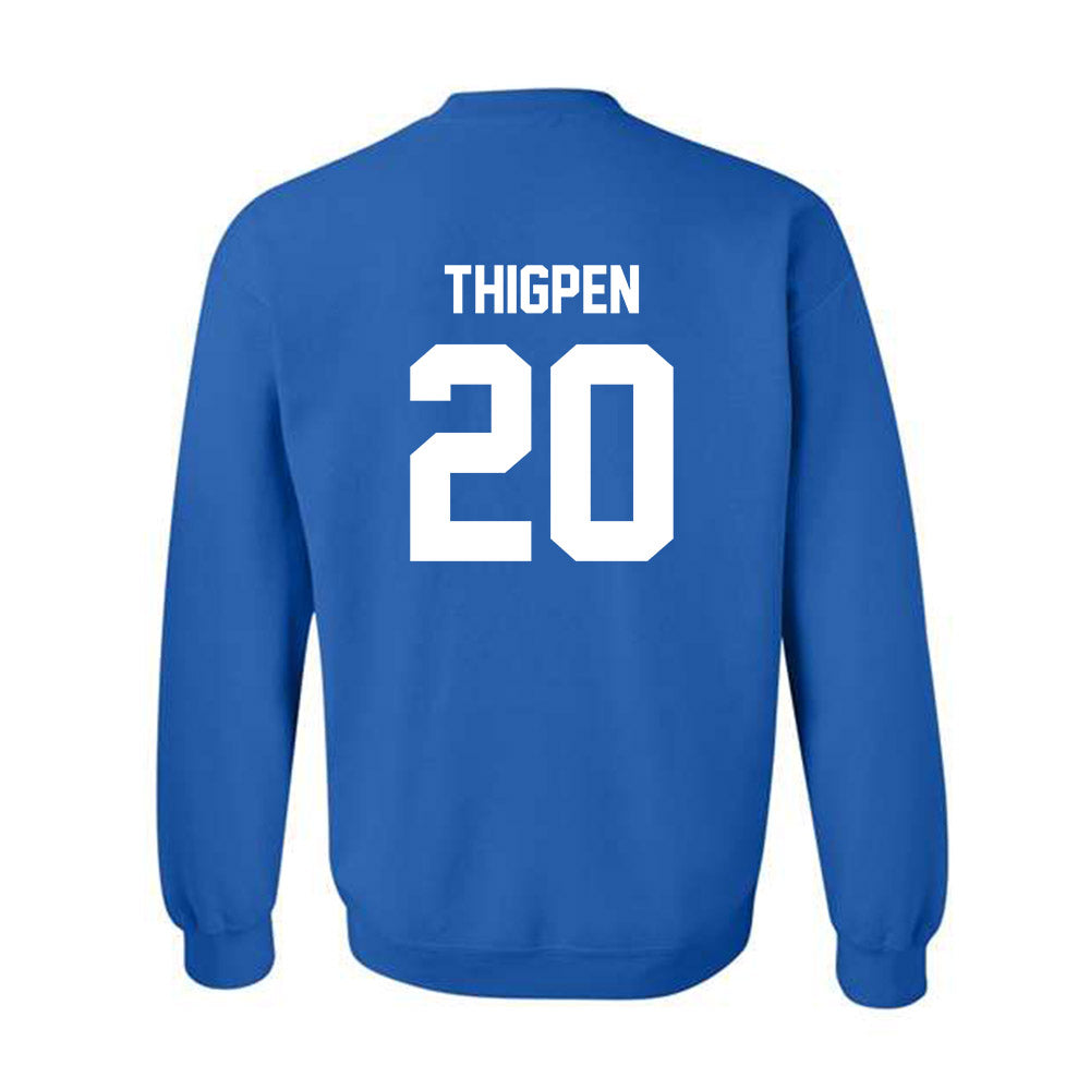 Kentucky - NCAA Women's Volleyball : Asia Thigpen - Classic Fashion Shersey Crewneck Sweatshirt-1