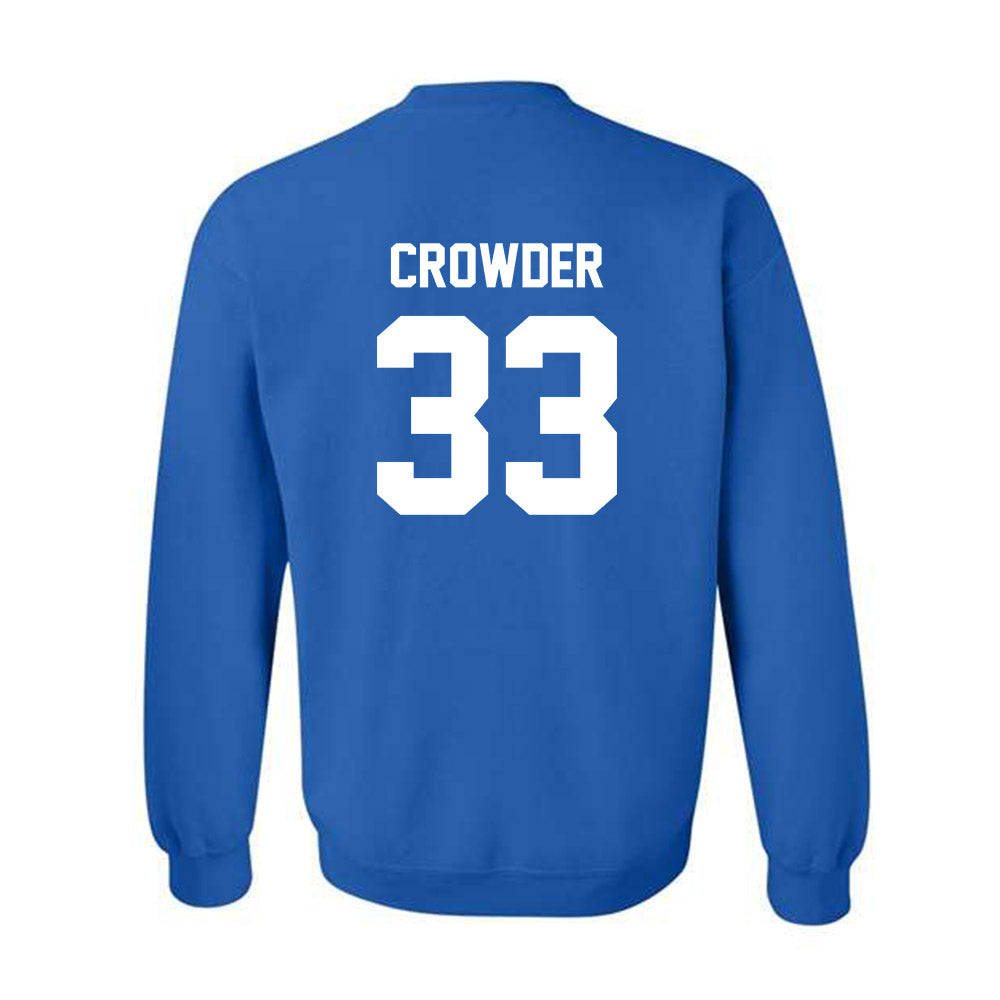 Kentucky - NCAA Football : Rico Crowder - Classic Fashion Shersey Crewneck Sweatshirt-1