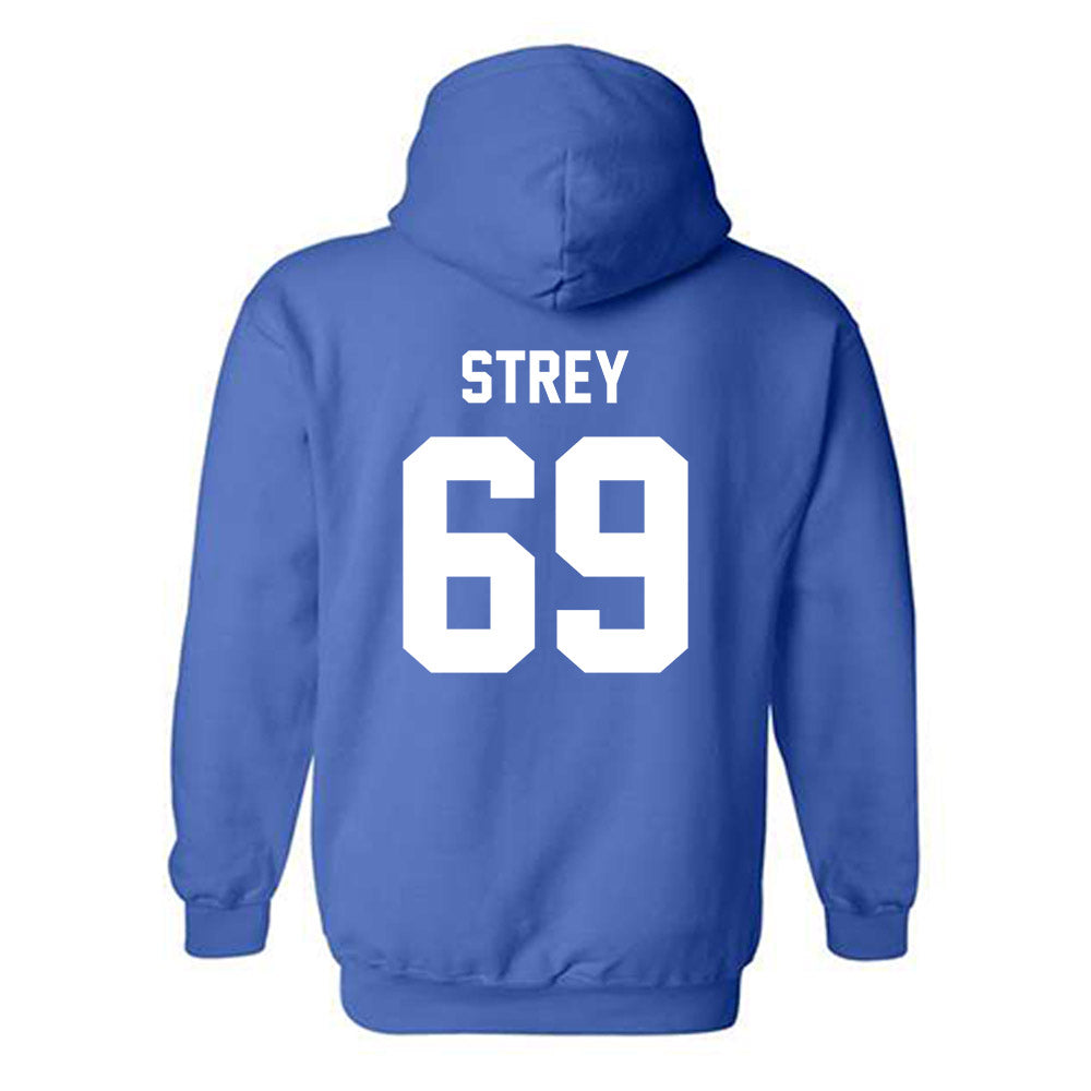 Kentucky - NCAA Football : Darrin Strey - Classic Shersey Hooded Sweatshirt-1