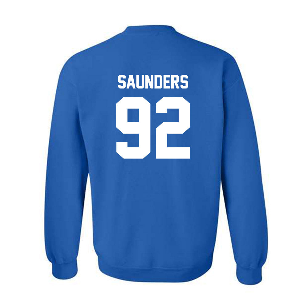 Kentucky - NCAA Football : Kahlil Saunders - Classic Shersey Crewneck Sweatshirt-1