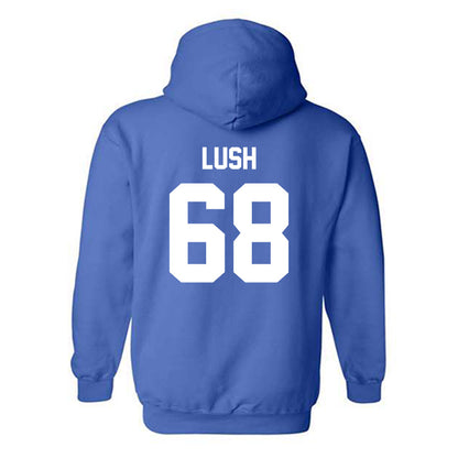 Kentucky - NCAA Football : Charlie Lush - Classic Fashion Shersey Hooded Sweatshirt