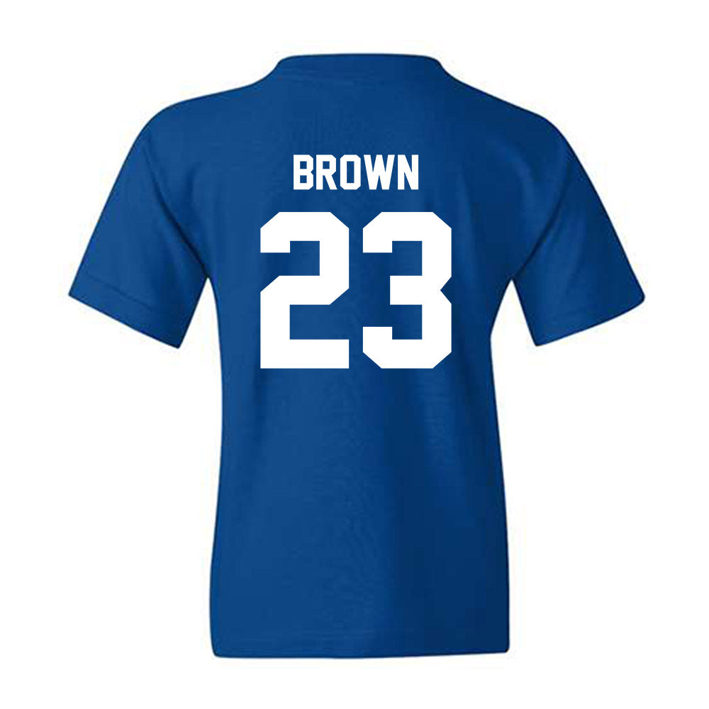 Kentucky - NCAA Baseball : Hudson Brown - Classic Shersey Youth T-Shirt-1
