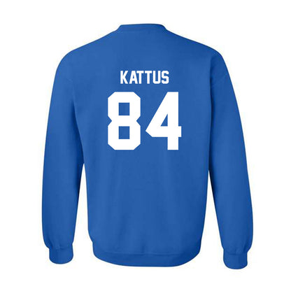 Kentucky - NCAA Football : Josh Kattus - Classic Fashion Shersey Crewneck Sweatshirt