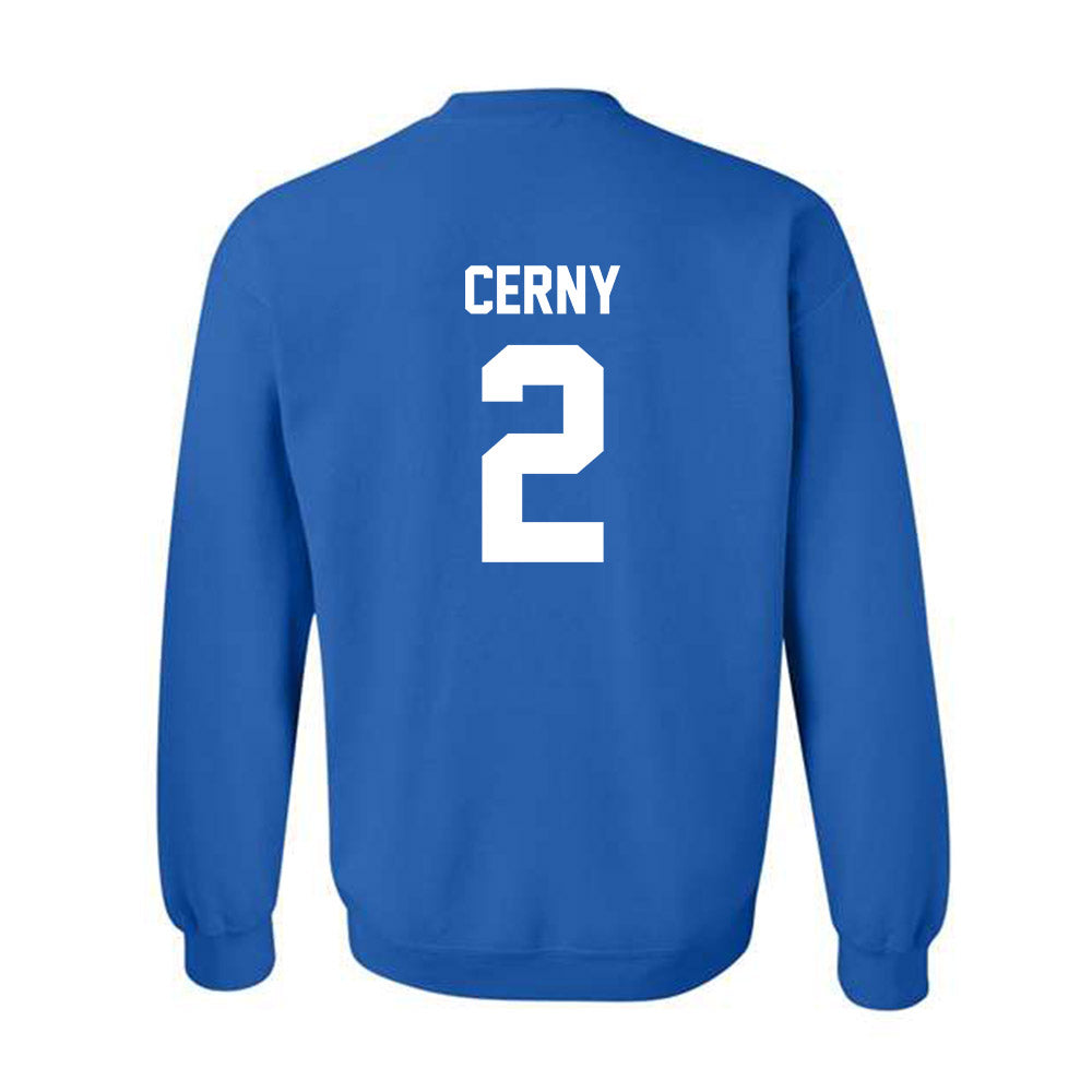Kentucky - NCAA Baseball : Tyler Cerny - Classic Shersey Crewneck Sweatshirt-1