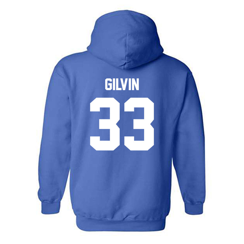 Kentucky - NCAA Women's Basketball : Josie Gilvin - Classic Shersey Hooded Sweatshirt-1