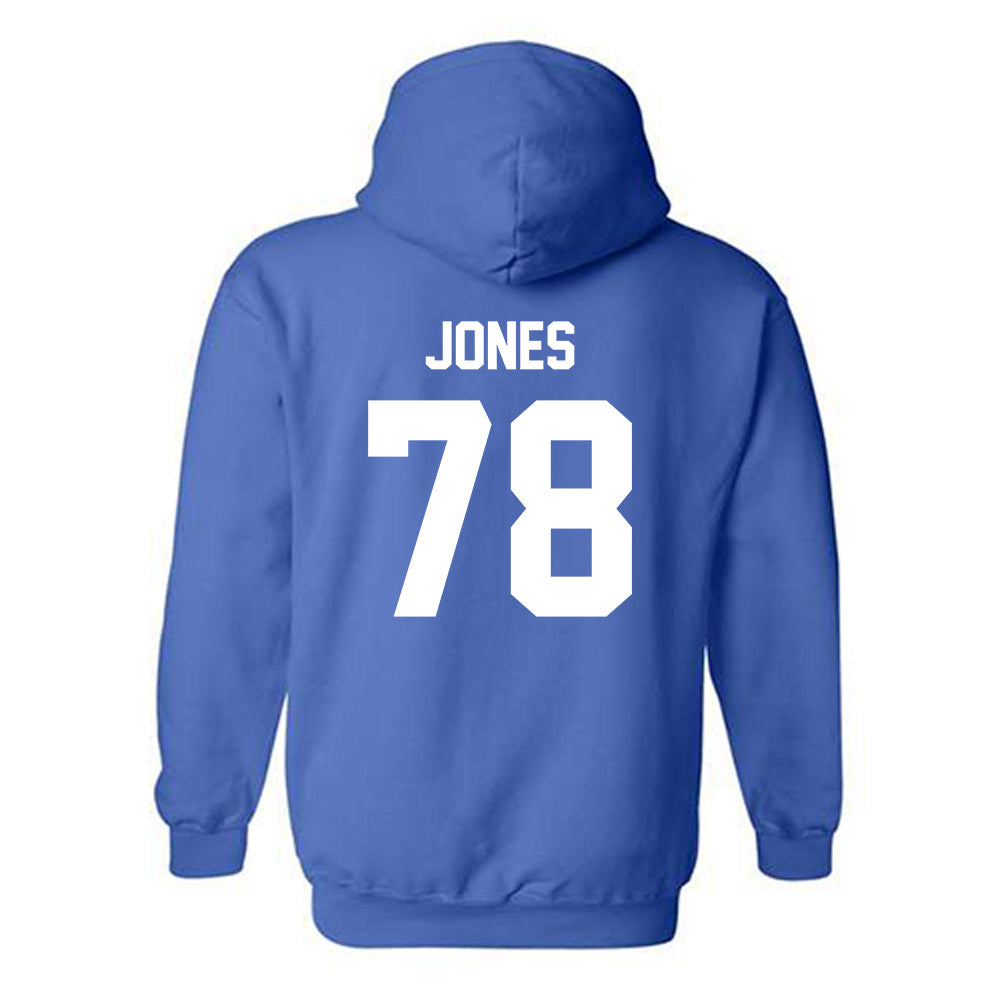 Kentucky - NCAA Football : Cameron Jones - Classic Shersey Hooded Sweatshirt-1