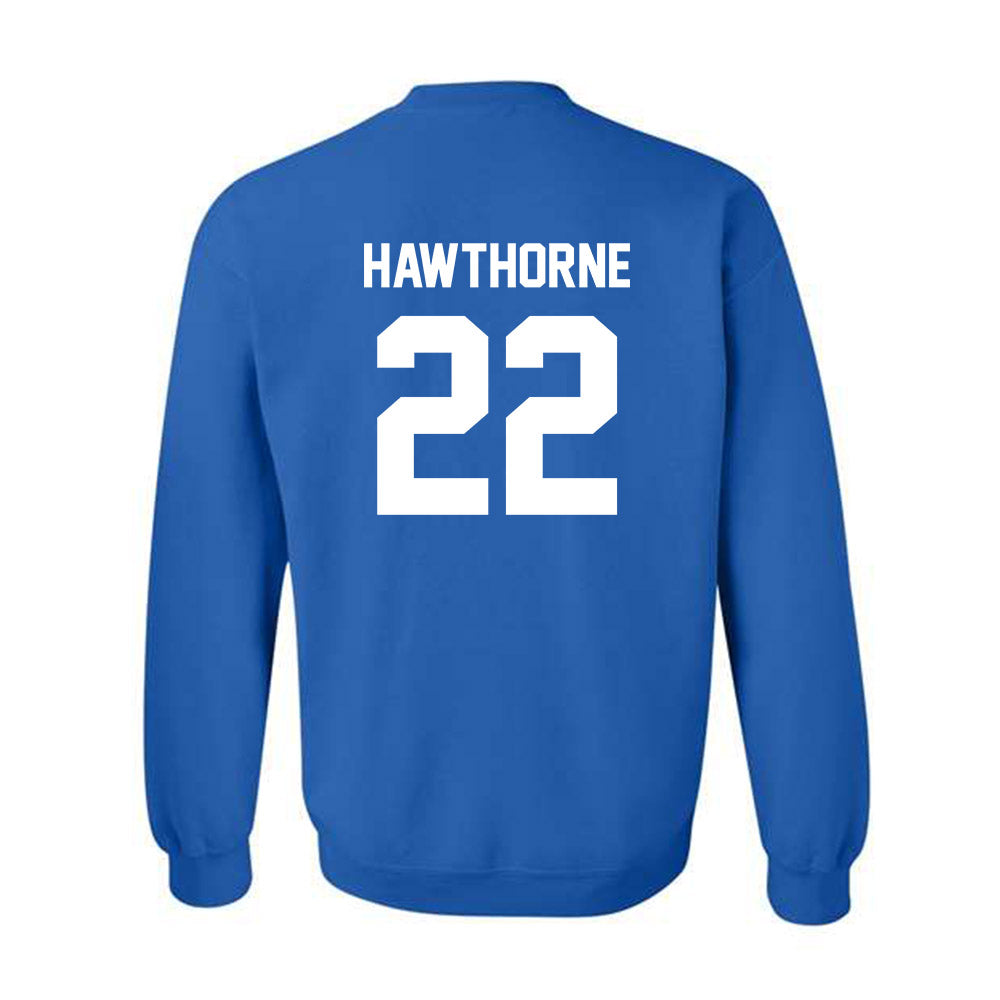Kentucky - NCAA Men's Basketball : Braydon Hawthorne - Classic Shersey Crewneck Sweatshirt-1