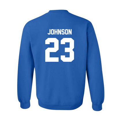 Kentucky - NCAA Men's Soccer : Lewis Johnson - Classic Fashion Shersey Crewneck Sweatshirt