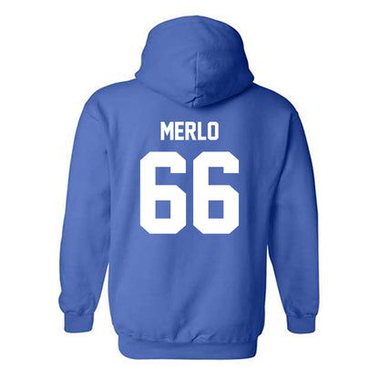 Kentucky - NCAA Football : Tino Merlo - Classic Shersey Hooded Sweatshirt-1