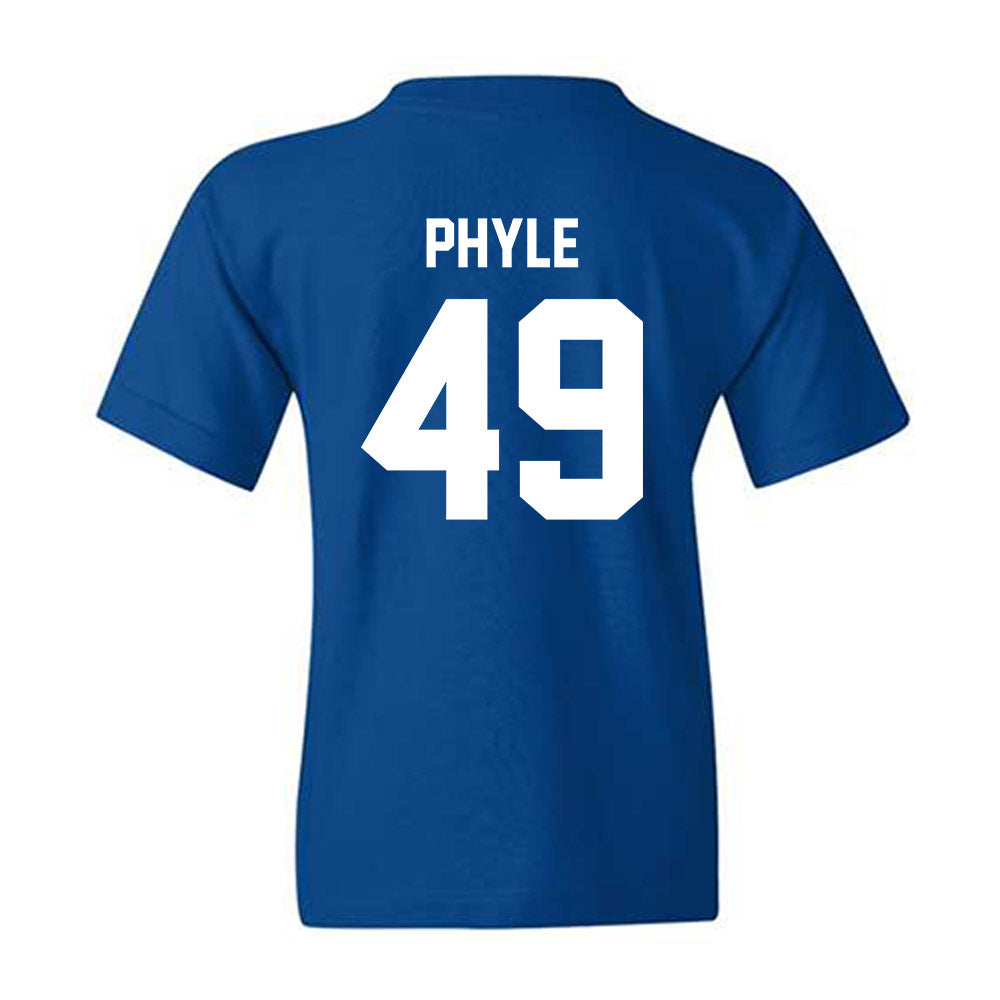 Kentucky - NCAA Football : Wyatt Phyle - Classic Shersey Youth T-Shirt-1