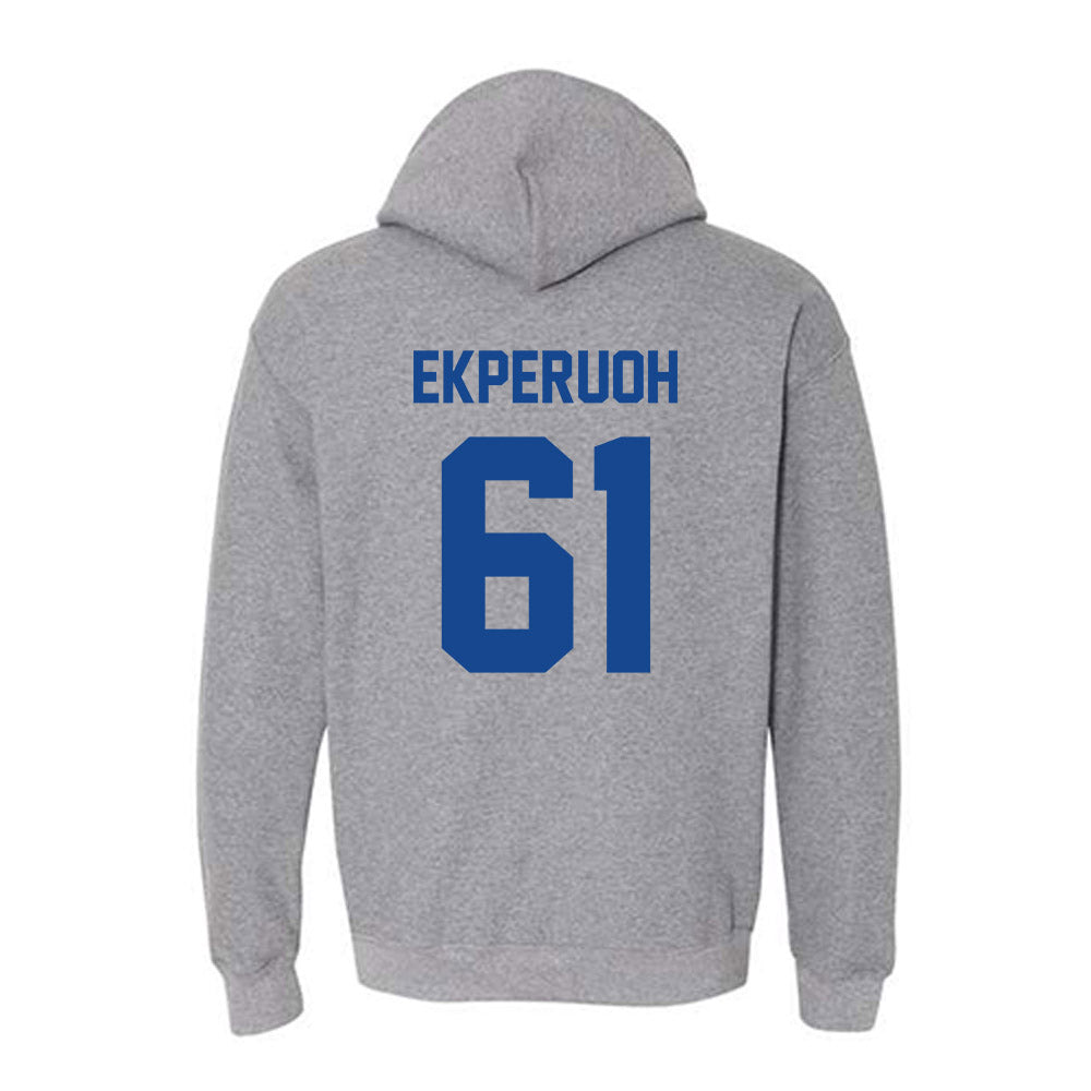Kentucky - NCAA Football : Jason Ekperuoh - Classic Fashion Shersey Hooded Sweatshirt-1