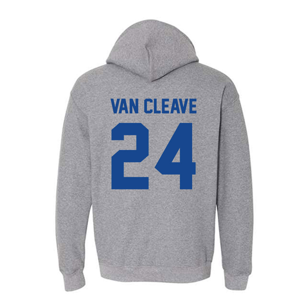 Kentucky - NCAA Baseball : Braxton Van Cleave - Classic Fashion Shersey Hooded Sweatshirt-1