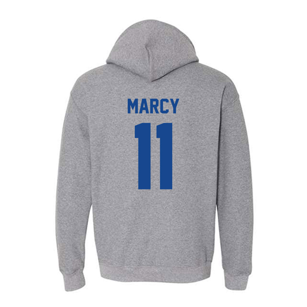 Kentucky - NCAA Baseball : Will Marcy - Classic Fashion Shersey Hooded Sweatshirt-1