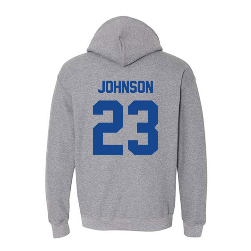 Kentucky - NCAA Men's Soccer : Lewis Johnson - Classic Fashion Shersey Hooded Sweatshirt