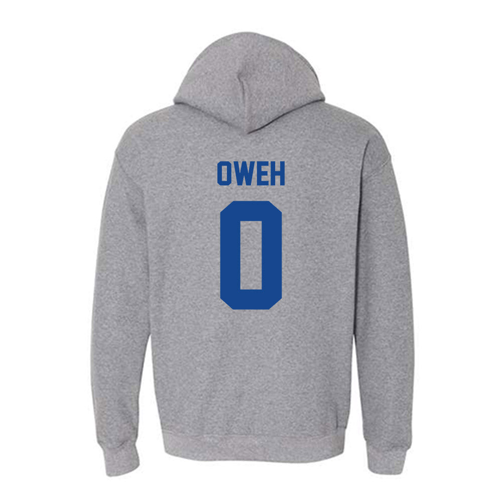 Kentucky - NCAA Men's Basketball : Otega Oweh - Classic Fashion Shersey Hooded Sweatshirt-1