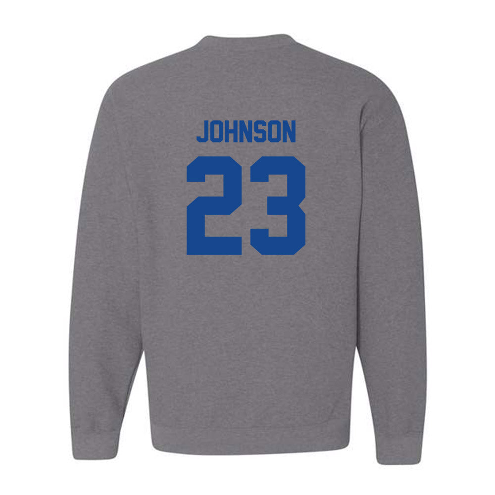 Kentucky - NCAA Men's Soccer : Lewis Johnson - Classic Fashion Shersey Crewneck Sweatshirt